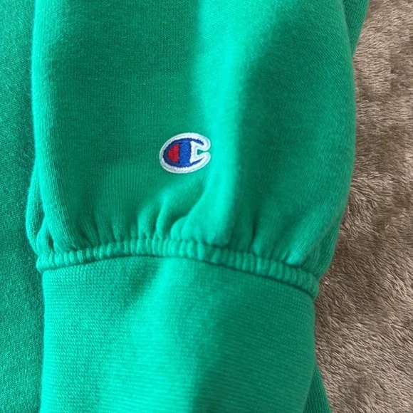 Champion Woman’s Green Marshall Collegiate Pullover Sweatshirt - Picture 3 of 7